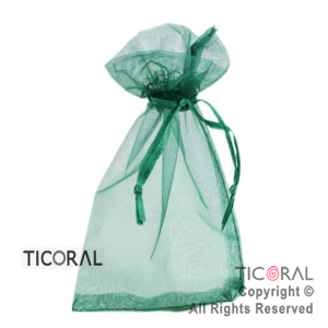 BOLSA ORGANZA VERDE 14.5X10C HS2627-20 x 1